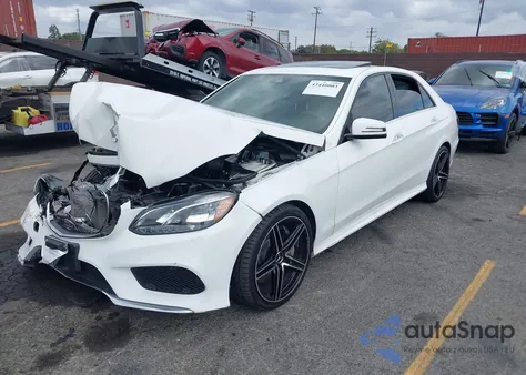 2014 Mercedes-Benz E 550 4Matic from USA, damaged, VIN WDDHF9BB3EA975815